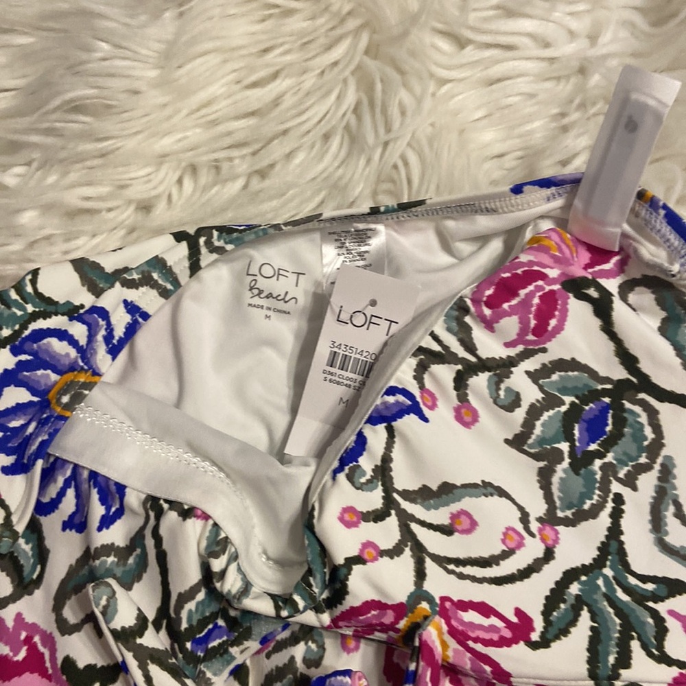 LOFT WOMEN’S ONE PIECE SWIM SIZE M BRAND NEW WITH TAG SEE ALL PHOTOS - Picture 7 of 12
